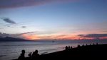 Menunggu Fajar Merona di Pantai Boom, Banyuwangi