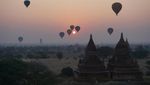 Menyambut Fajar dengan Pemandangan Memesona di Myanmar