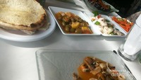 Roti dengan kerang