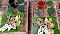 Sepaket sajian paket kopi dan teh ala Pak Rohmat
