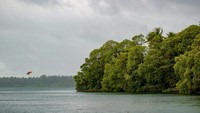 Mendung di Danau Kakaban