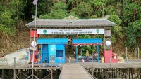 Pintu masuk ke Danau Kakaban