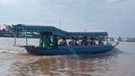 Menyusuri Sungai Bassac di Chao Doc Vietnam