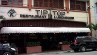 Restoran Tip Top yang berada di Jalan Kesawan Medan.