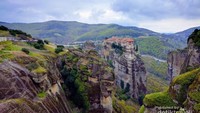 Salah satu biara di Meteora