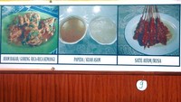 Beberapa menu andalan di Rumah Makan Mickey, sayangnya tidak tersedia hari ini (foto:Keken/detikTravel)