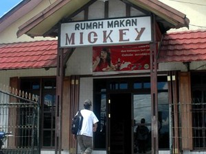 Mickey Mouse Punya Rumah Makan di Papua