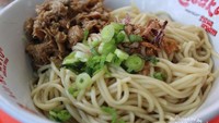 Mie Ayam,tampa kuah