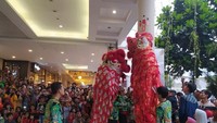 Atraksi Barongsai Dinding