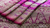 Kain Songket Palembang yang selalu diburu pencinta wastra Nusantara.