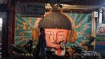 Mural di Solo Hanya Bisa Dilihat Di Malam Hari