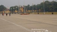 Bendera Vietnam berkibar gagah