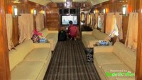 Interior KA Wisata Nusantara