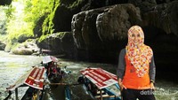 Pancuran Emas, tempat perahu berhenti