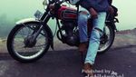 Naik Motor Tua ke Gunung Padang, Seru!