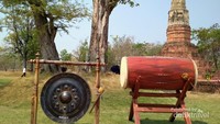 Bedug dan gong Phra That Yaku