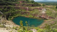 Danau Bekas Pertambangan, Open Pit