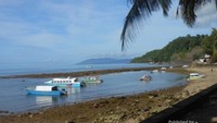 Speed istirahat di pantai Negeri Oma
