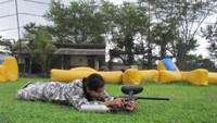 Keseruan bermain paintball