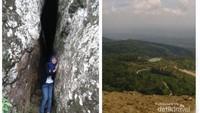 jalur pendakian dan view gunung