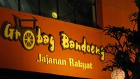 Grobag Bandoeng, salah satu tempat makan di Bandung (Fitraya/detikTravel)