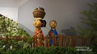 Karakter Bok Bariah, penjual rujak dengan logat madura