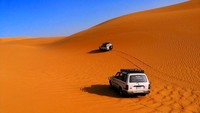 Offroad di Gurun Sahara. lebih seru dari naik roller coaster