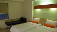 Suasana kamar di Hotel Harris (Fitraya Ramadhanny/detikTravel)