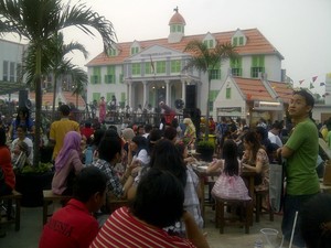 Oude Batavia, Atmosfer Kota Tua Jakarta di Mal La Piazza