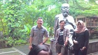 Mengunjungi padepokan bersama komunitas dtraveler