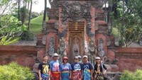 Pelataran pura yang selalu jadi objek foto