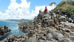 Pantai di Lombok Seperti di Film Fiksi