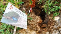 Goa tempat pertapa di Pantai Goa Cina