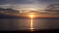 Sunset Pantai Gondang
