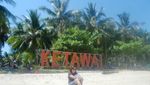 Pantai Ketawai yang Mendunia di Bangka