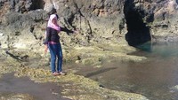 Batu karang yang menjulang