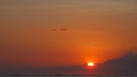 Warna sunset yang indah (Diki Irawan - ACI)