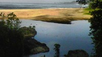 Ini dia sungai air payau Ngantep. Cantik kan?