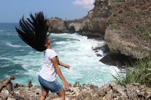 Pantai Ngedan di Yogya yang Bikin Edan!