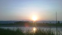 Suasana Sunset di Pancer Door