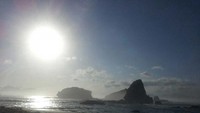 Matahari terbit di Papuma