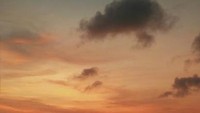 Menikmati sunset di pantai Parangtritis