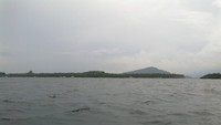 Pulau Tegal di Pantai Ringgung