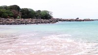 Potret di ujung jajaran batu