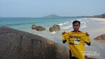 Pantai Siangau yang Cantik Nian di Pulau Bangka