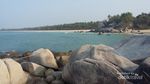 Pantai Siangau yang Cantik Nian di Pulau Bangka