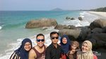 Pantai Siangau yang Cantik Nian di Pulau Bangka