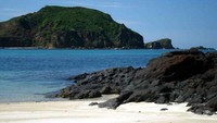Salah satu sisi Pantai Tanjung Aan (Hanindita Ratna Asti/dtraveler)