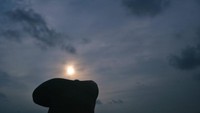 Sunset di Pantai Tanjung Pendam
