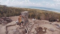 Pemandangan spektakuler dari titik tertinggi